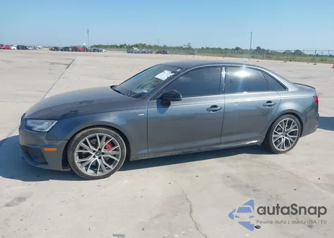 2019 Audi A4 45 Premium from USA, damaged, VIN WAUENAF43KN016395